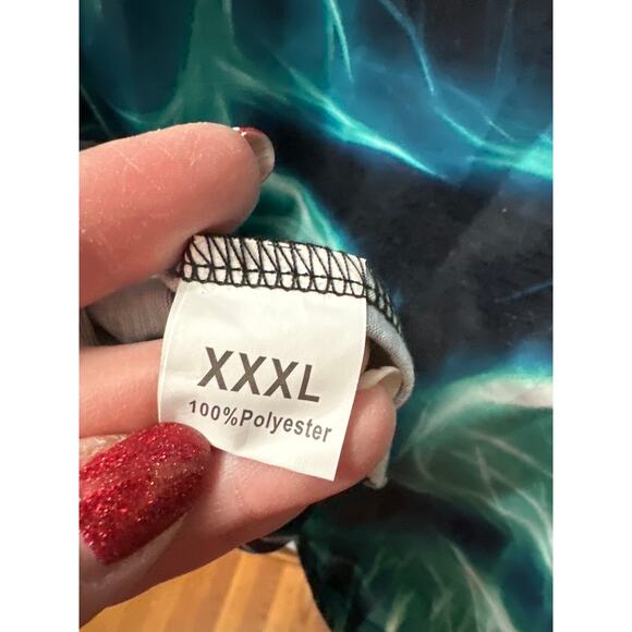 Colorful Lion Polyester T-shirt Size 3X men or women- Unbranded with Cool Design - Picture 4 of 4